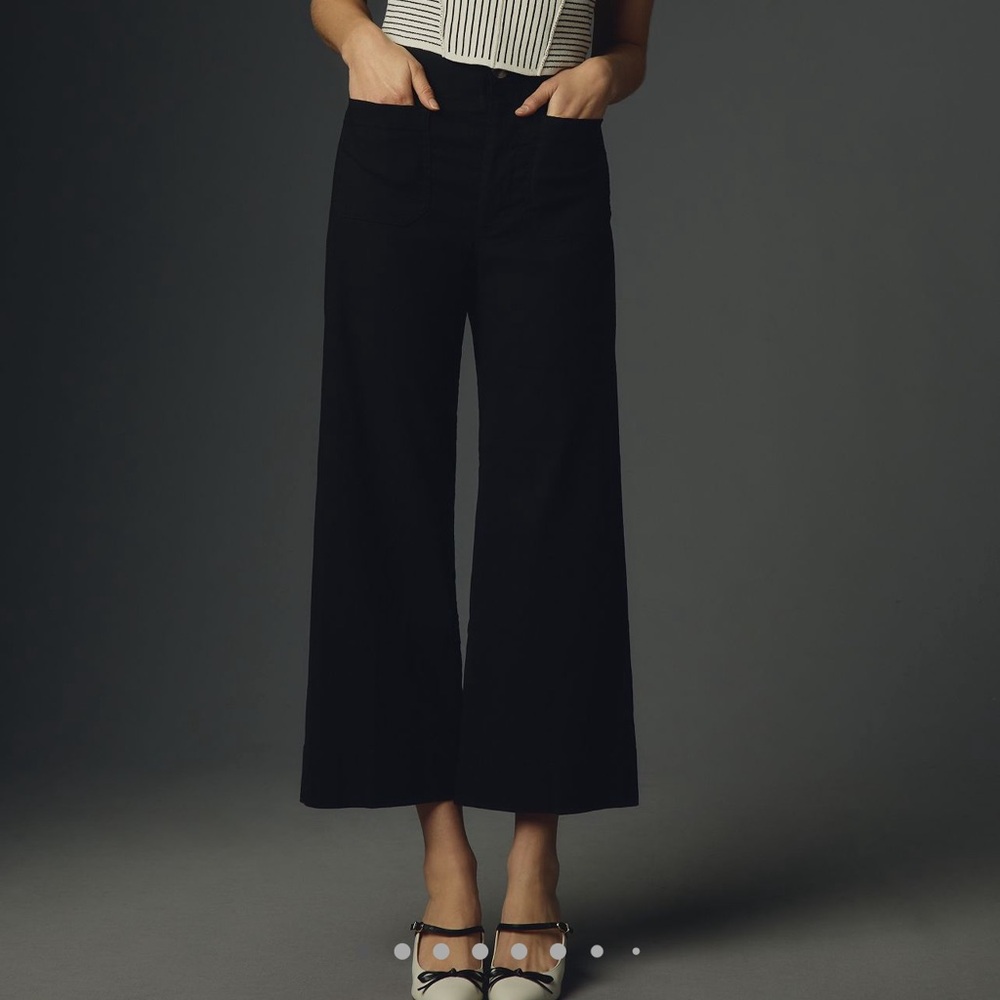 Anthropologie Maeve Colette Size 31 Black